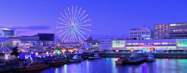 名古屋港の夜景